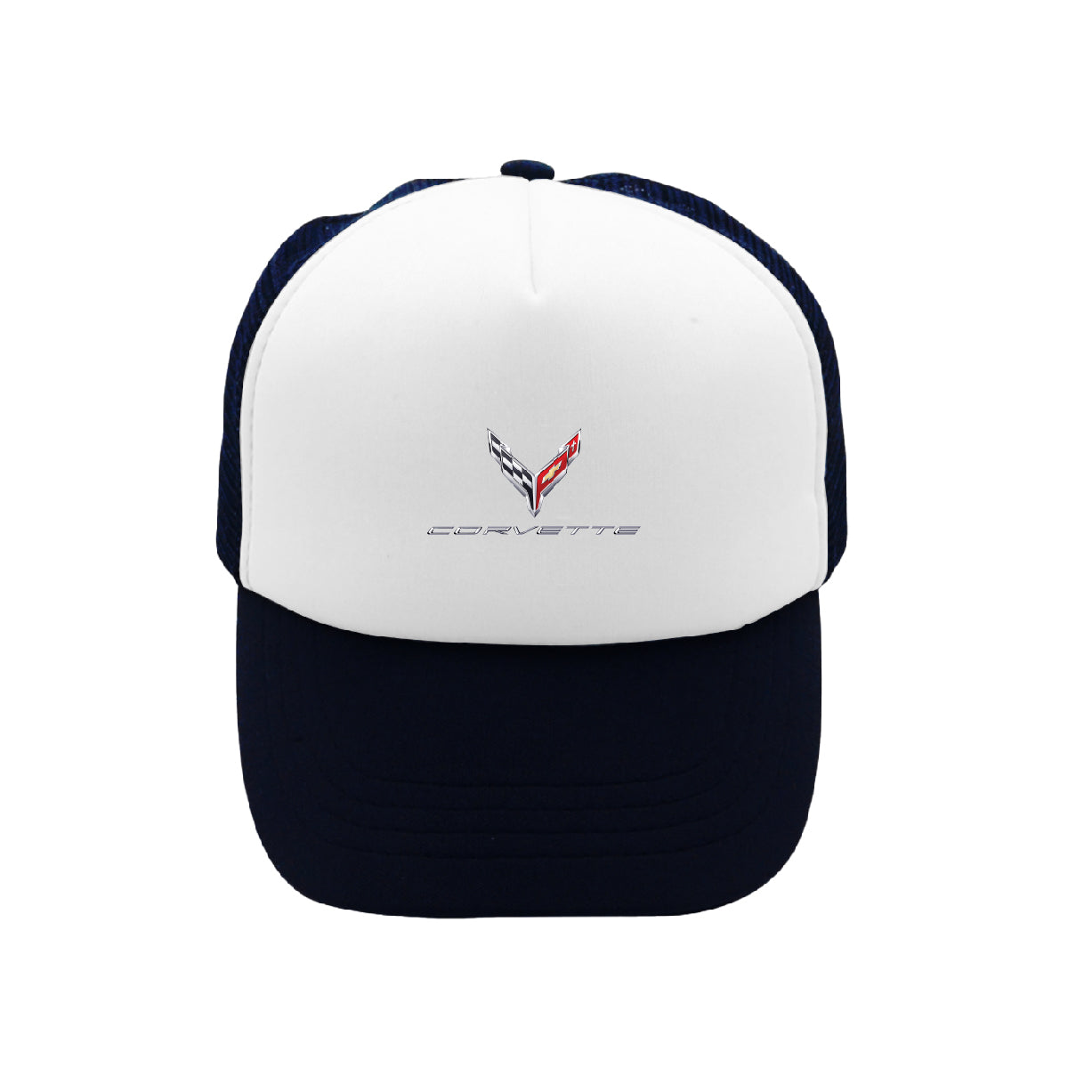 Corvette Logo Adult Trucker Cap